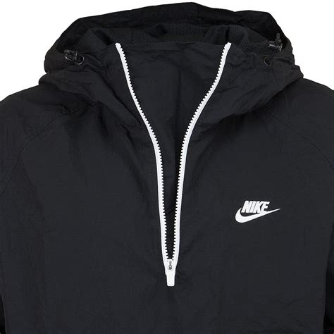 nike w windbreaker farbe schwarz